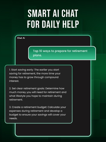 Chat AI Assistant & Writer iPad screenshot
