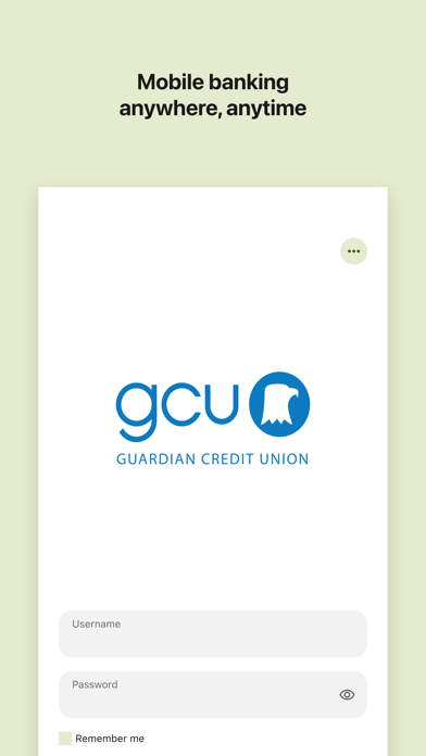 Guardian CU Mobile Screenshot 1 - AppWisp.com Guardian CU Mobile Screenshot 1 - AppWisp.com