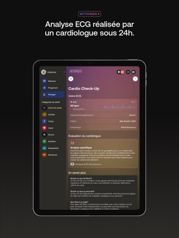 Withings iPad screenshot 4