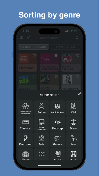 Orbis: Online Radio & Podcast Screenshot