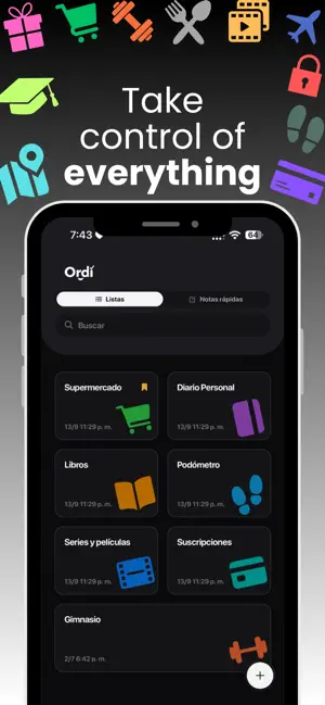 Ordi: One place for everything screenshot 1