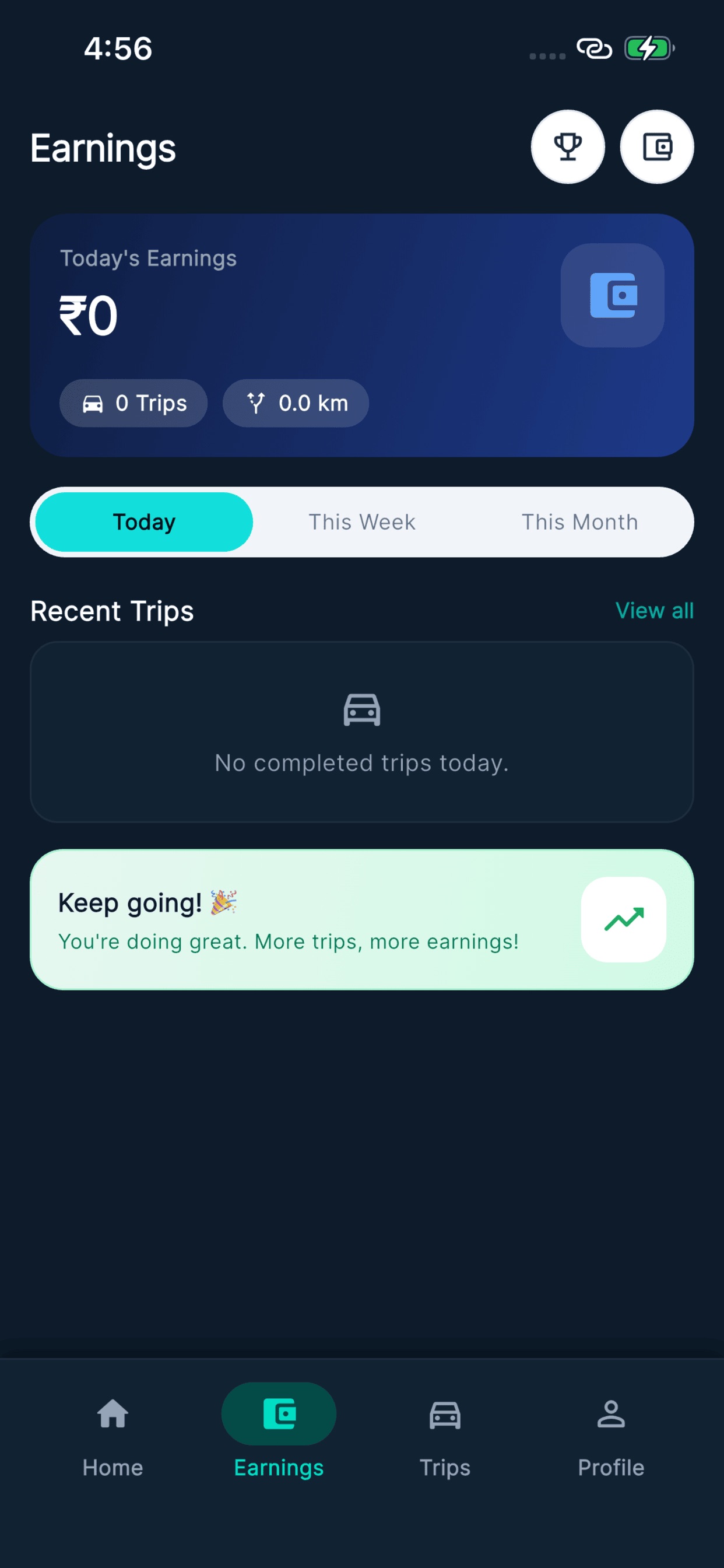 Screenshot 2 of Zicab Partner