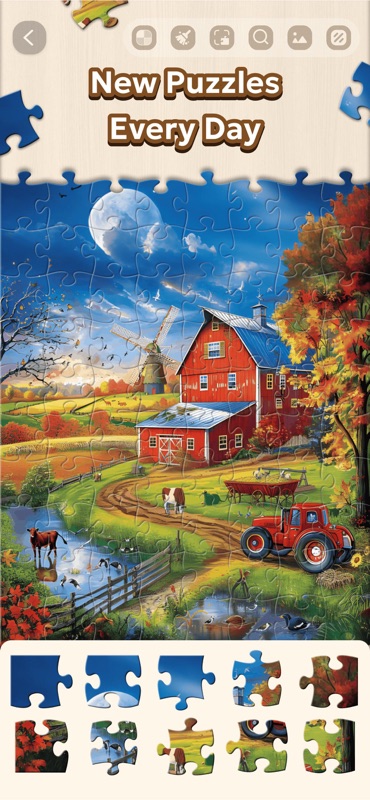 Jigsaw Puzzle - Countryside screenshot 5