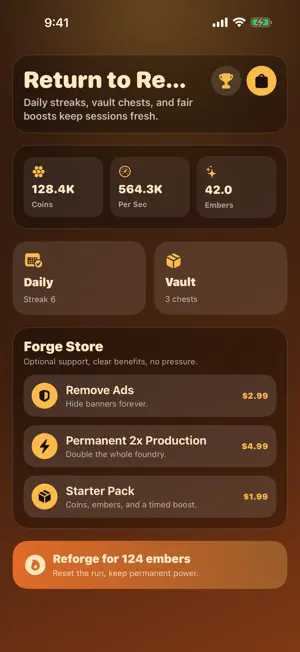 My Idle Clicker Game screenshot 1