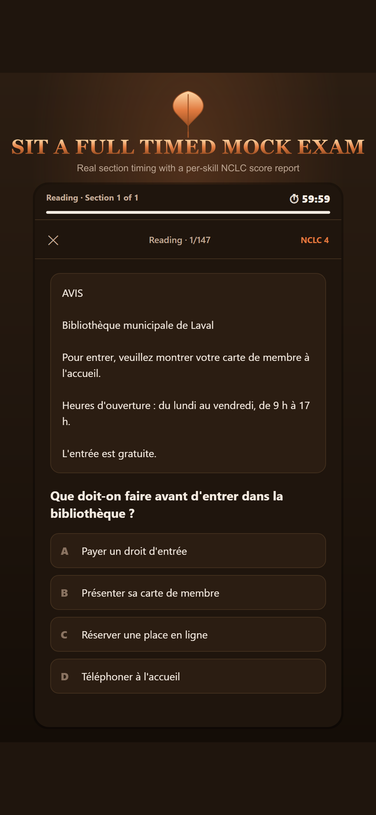 TEF & TCF Canada French Prep screenshot 4