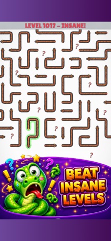 Snake Unblock: Puzzle out iPhone screenshot