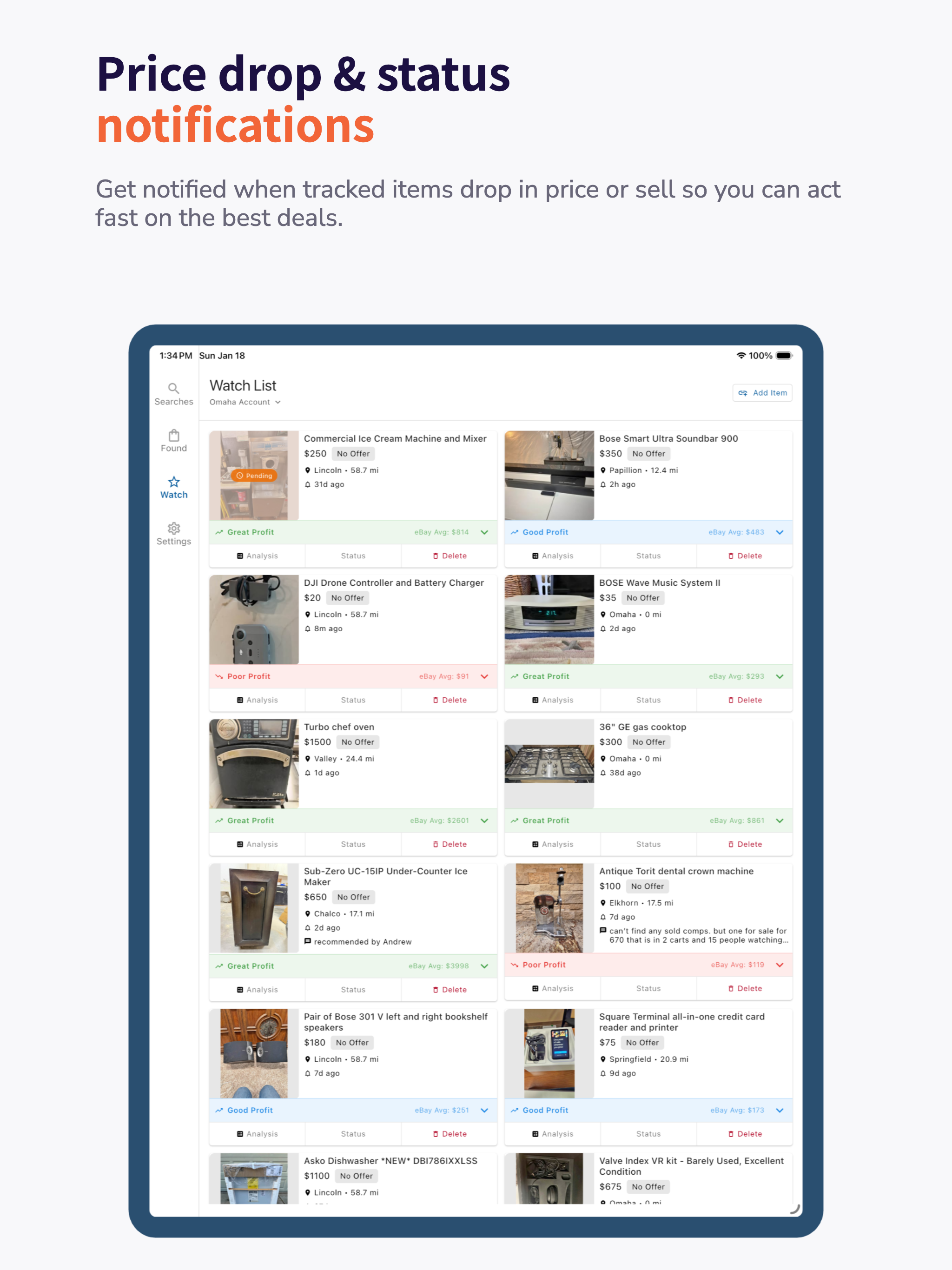 Marketplace Alerts screenshot 8