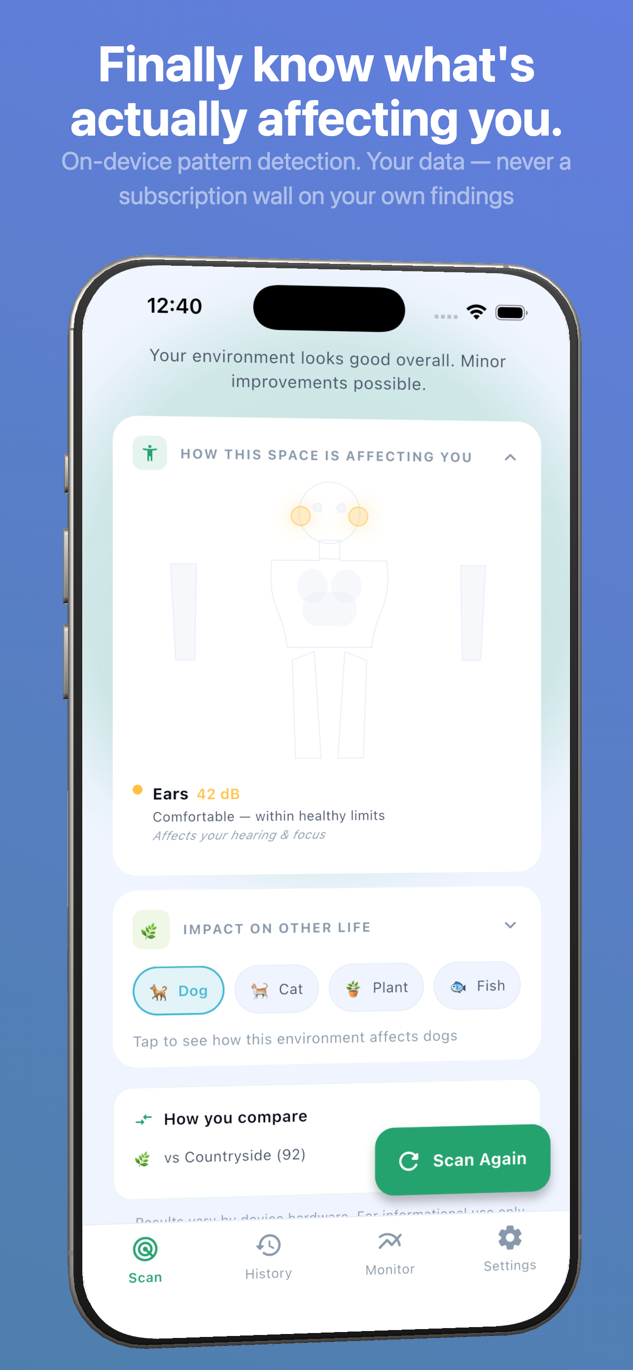 Scensors: Environment Score screenshot 2