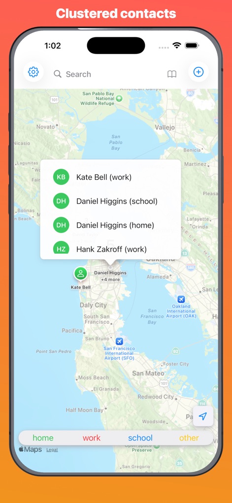 Sidewalk - Contact Mapping - Productivity App | MWM