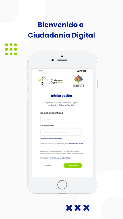 Ciudadanía Digital Bolivia Screenshot