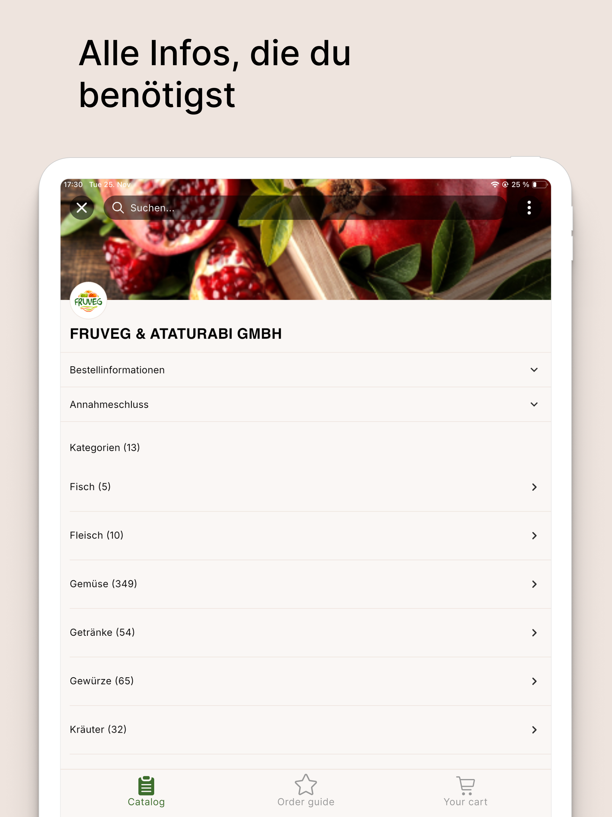 Fruveg App screenshot 7