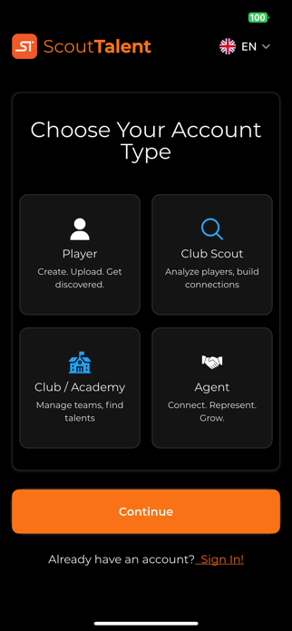 ScoutTalent Screenshot 1 of 9