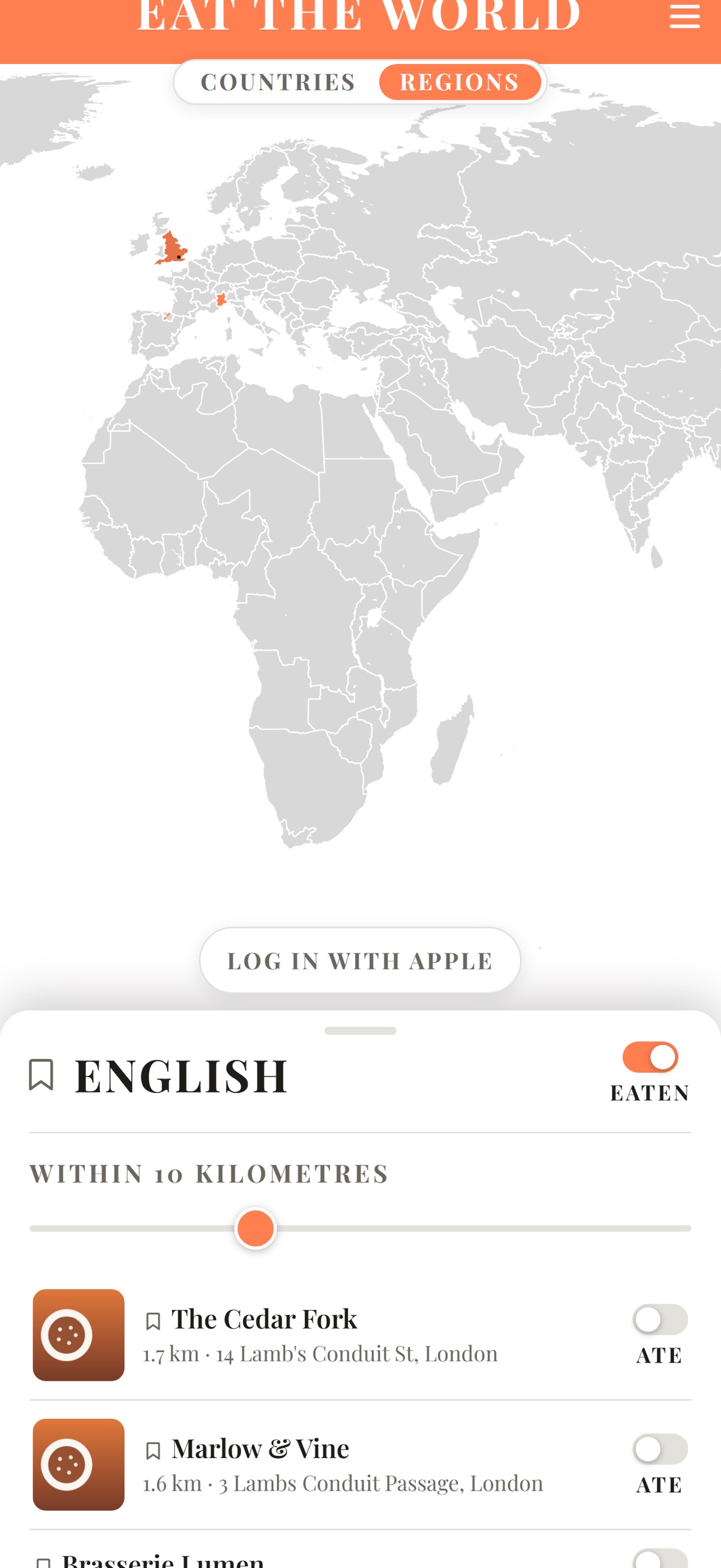 Screenshot 2 of Eat the World: Social