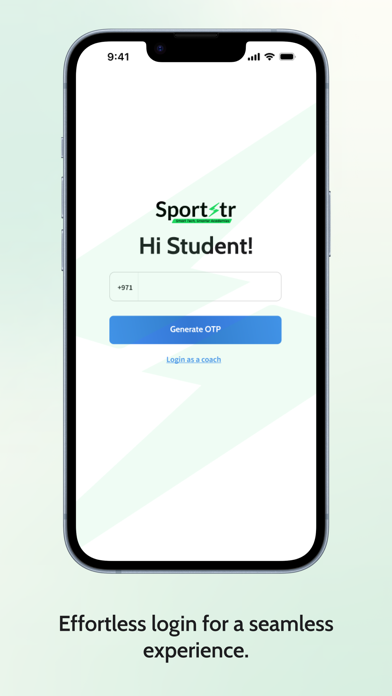 Sportstr Academy App Screenshot