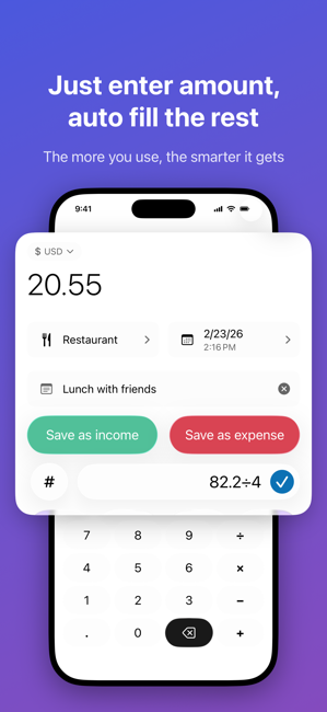 Coins - Spending Tracker Screenshot