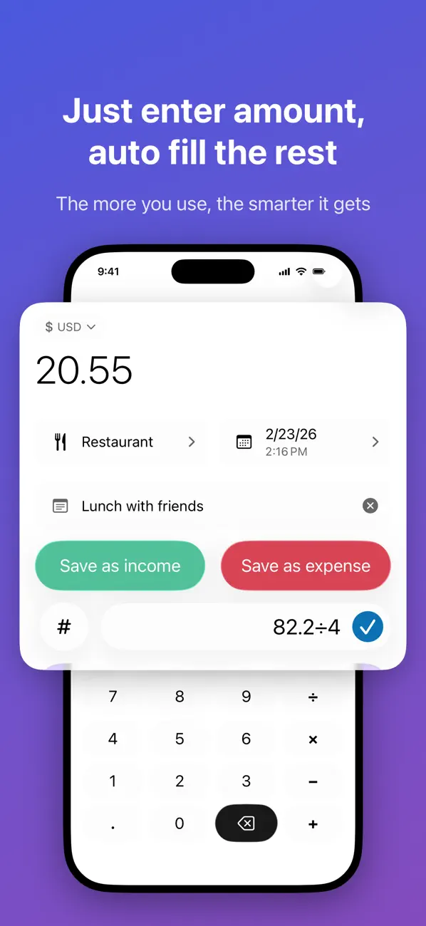 #6. Coins - Spending Tracker (iOS) Által: Yuzhou Zhu