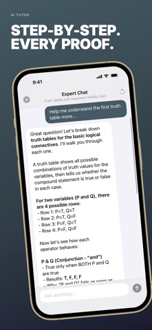 Philosophy Help AI: Logic IQ iPhone screenshot
