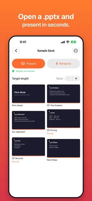 Pitch Mode: Slide Presenter screenshot 6 of 7