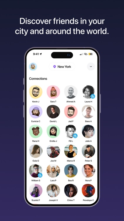 Around - who's in town?