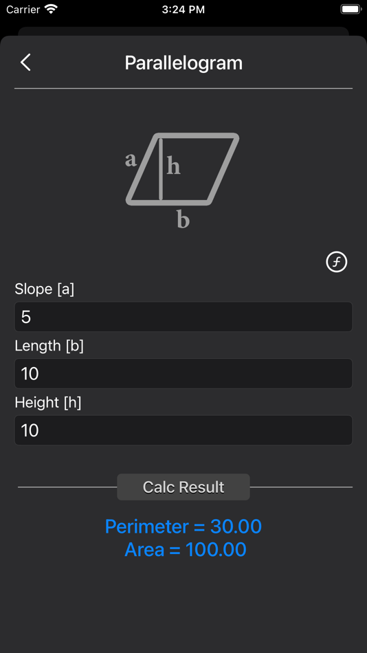 #3. Geometry Calculator Plus (iOS) By: Heng Jia Liang