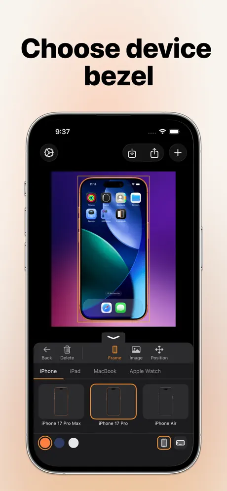 FrameLab: Framed & Bezel Shots 带壳截图 应用截图