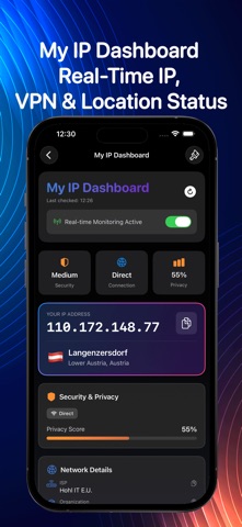 Real Network Utilities Scanner screenshot