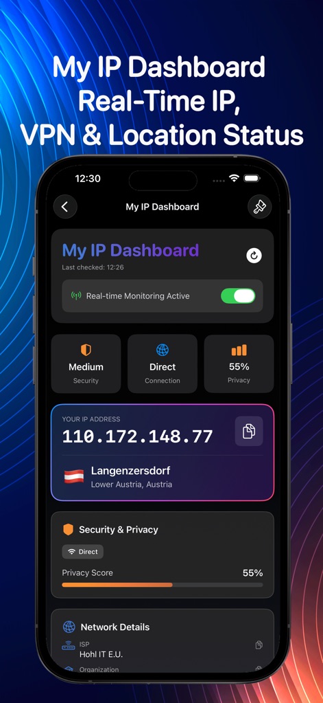 Real Network Utilities Scanner - 생산성 앱 | MWM