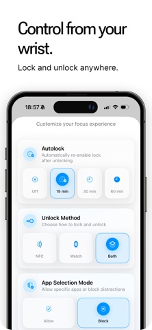 focusLock - Your key to focus Screenshot 8 of 9