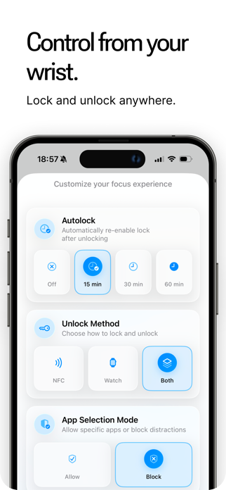 focusLock - Your key to focus Screenshot 8 of 9