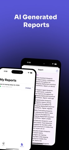 AI Research Agent – Startup AI Screenshot 3 of 4