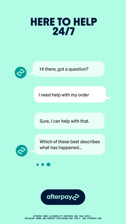 Afterpay: Pay over time