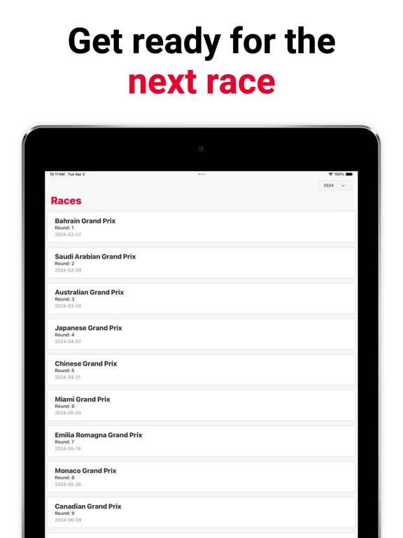 Formula Report Racing News iPad screenshot 5 - Sports app