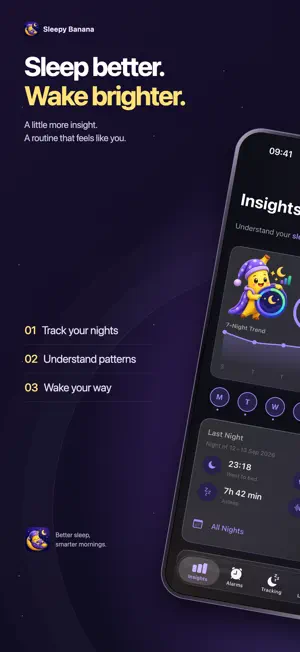Sleepy Banana: Sleep Tracker screenshot 1