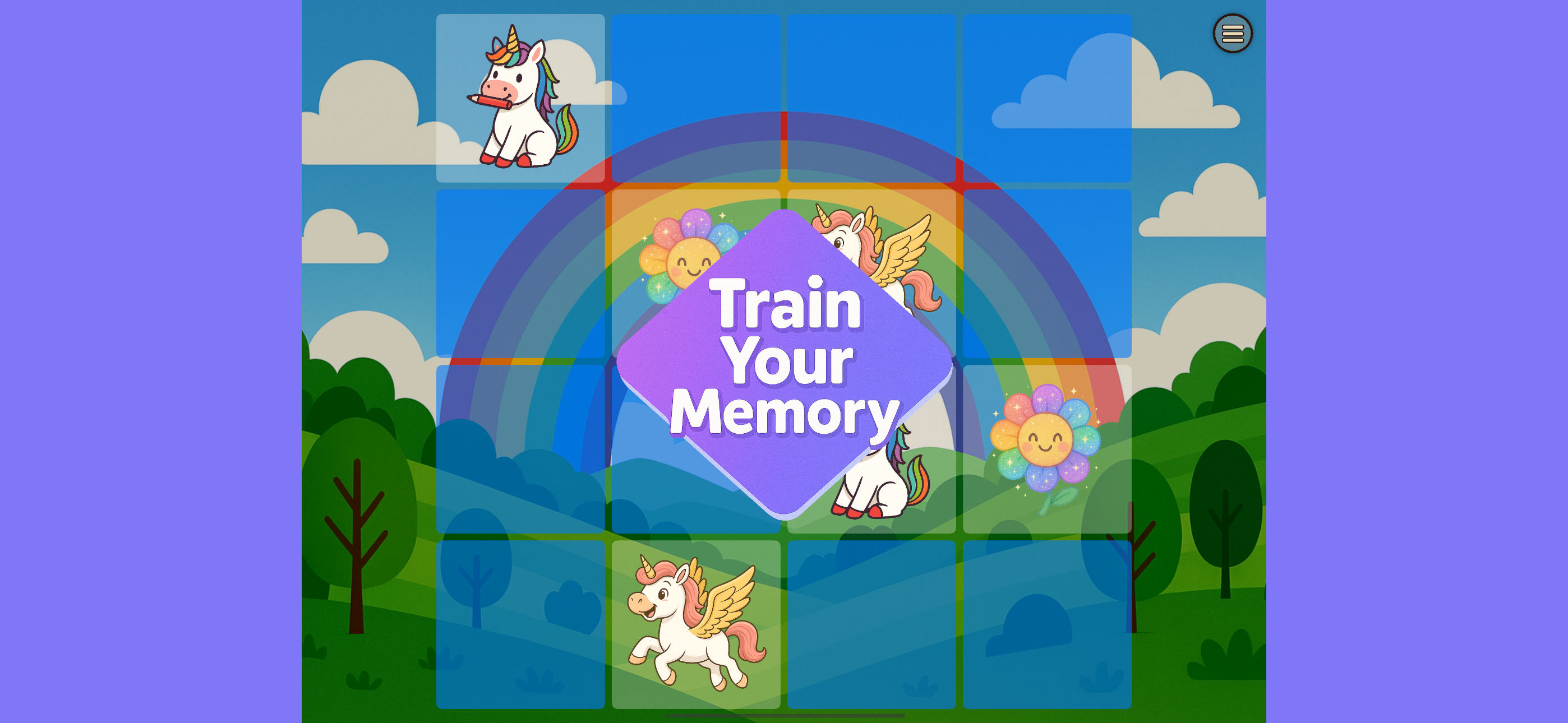 Unicorn Sticker Games for Kids
