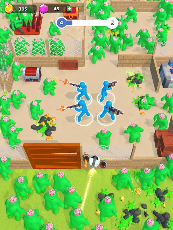 Hero Defense: Zombie War screenshot 11