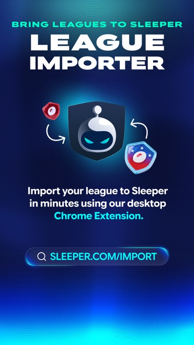 Sleeper Sports iPhone screenshot 1 — sports app by Blitz Studios