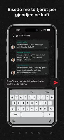 Screenshot von Mergata auf dem iPhone 4
