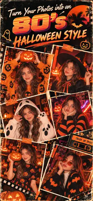 AI 80's Halloween Generator screenshot 2