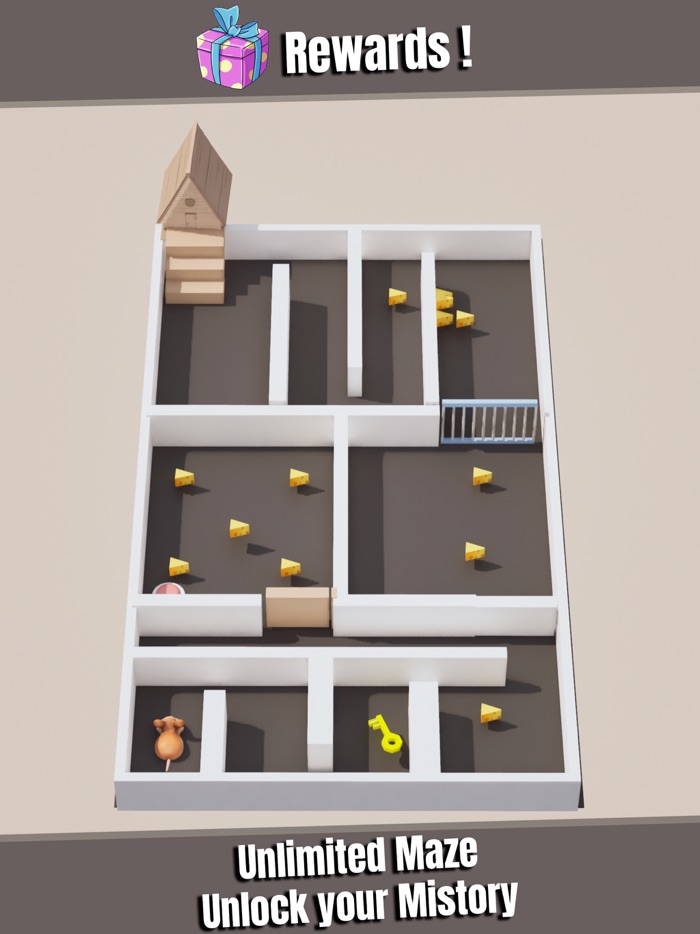 Mouse Escape Hide and Seek