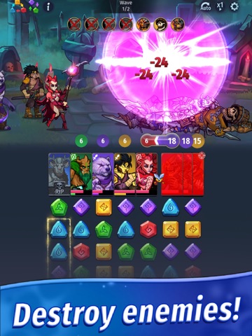 Mirror Blast: Puzzle & Battles iPad screenshot