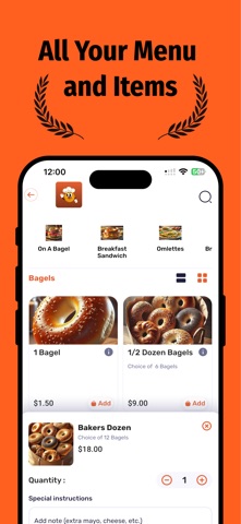 Invasso Online Food Ordering screenshot