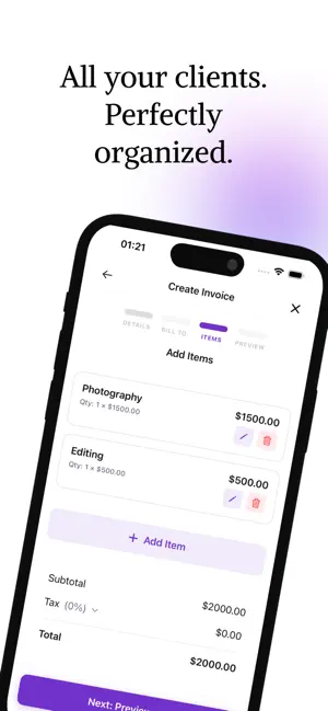 Easy Invoice Maker - Invoicoo screenshot 3