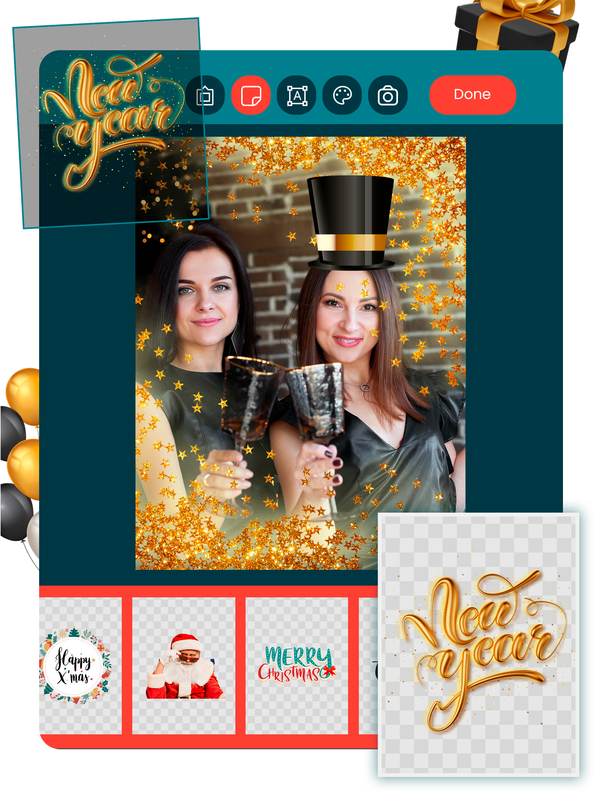 Christmas Messages & Frames