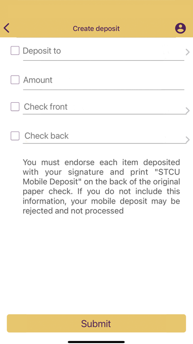 STCU Business Banking Screenshot