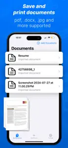 Print and Scan Documents screenshot #1 for iPhone