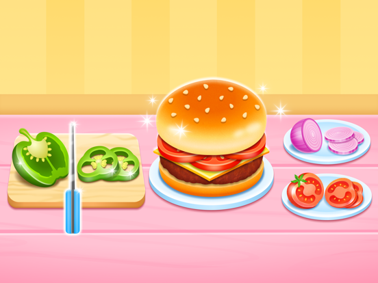 バーガー と 食べ物 料理ゲーム 為に 子供 と 赤ちゃんのおすすめ画像1