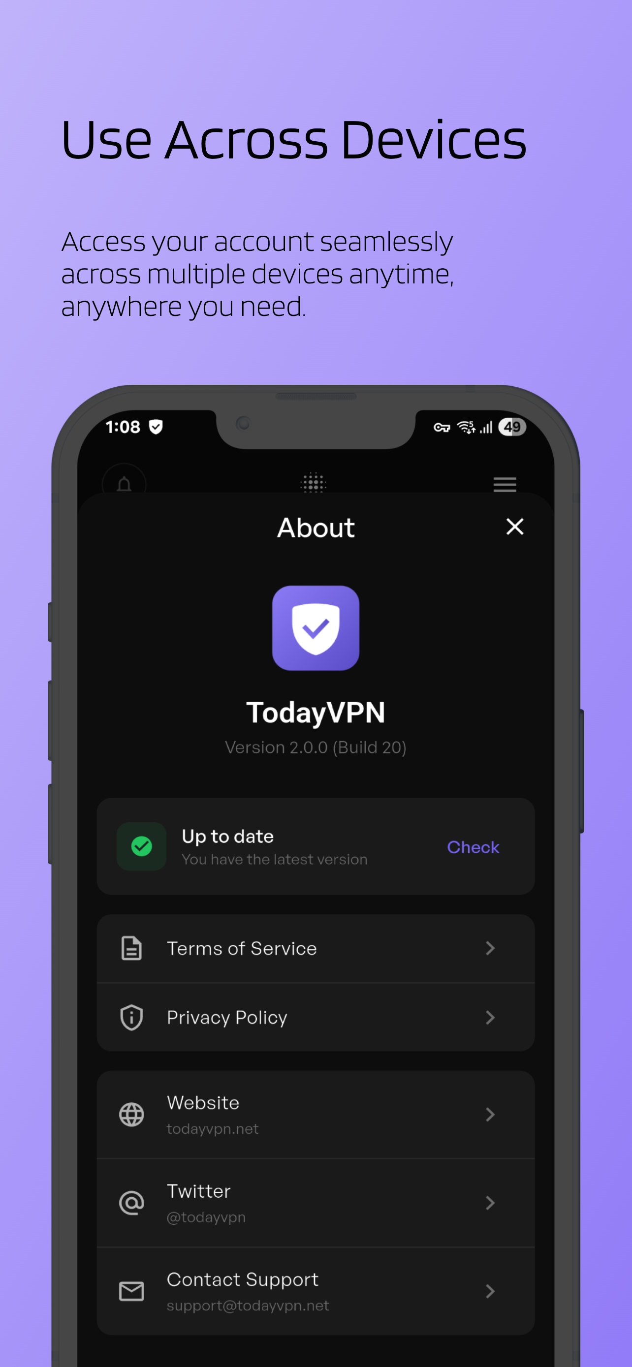 Today VPN - Fast & Secure VPN screenshot 4