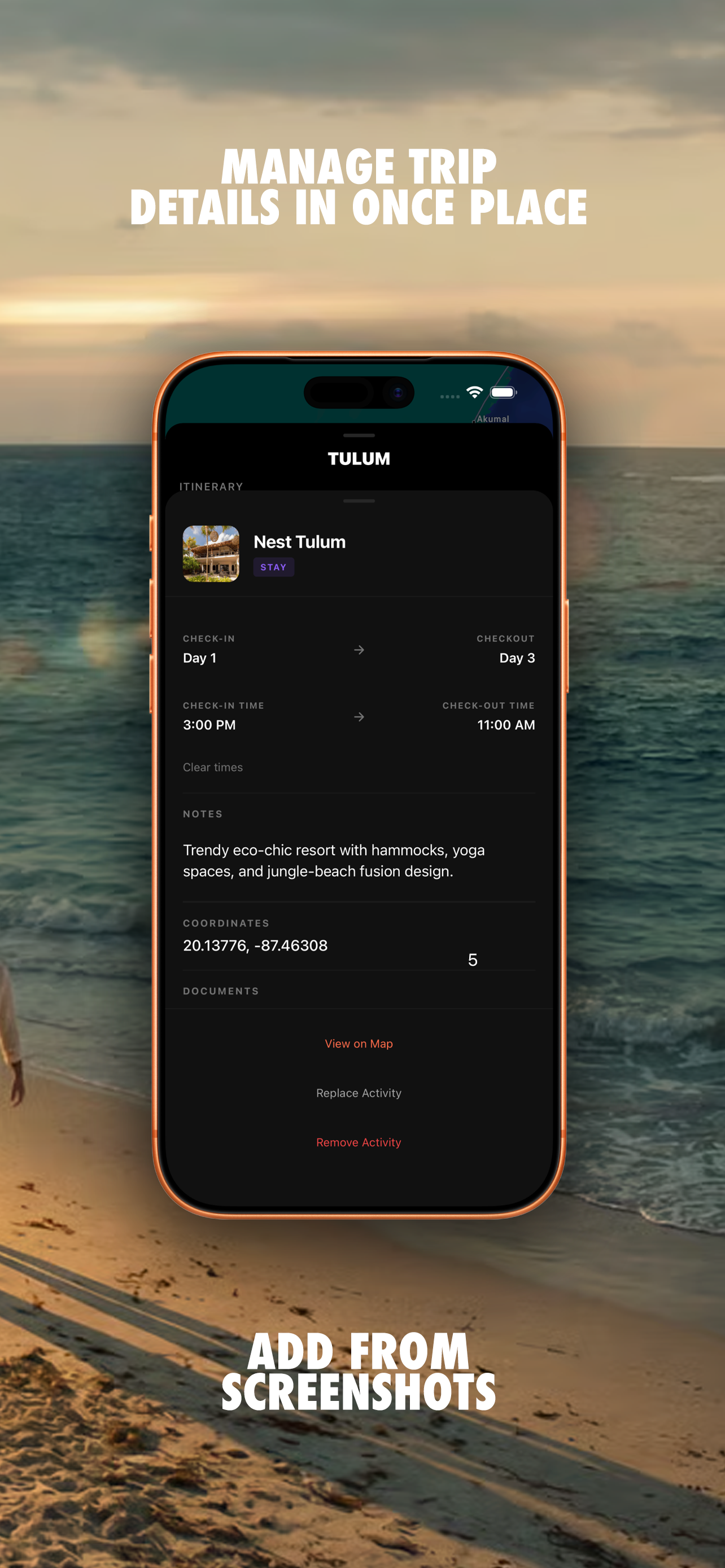 Takeoff - Trip Planner