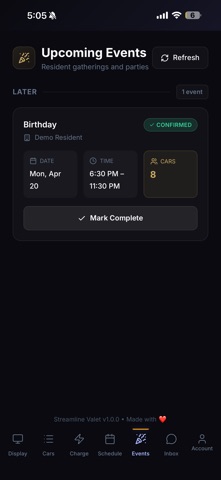 Streamline Valet Parking Screenshot 4 of 4