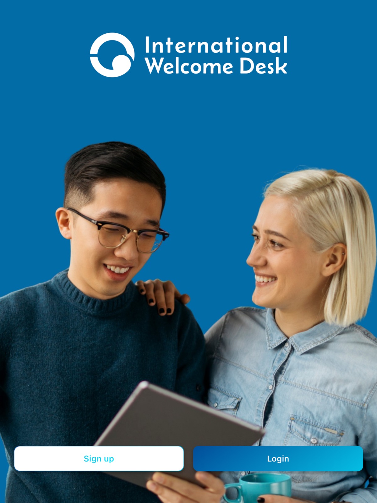 International Welcome Desk ipad screenshot 1